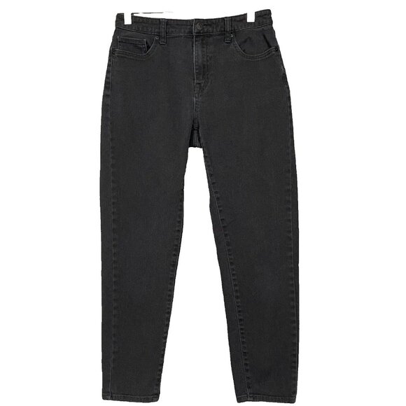 Nili Lotan For Target Jeans Womens 4 Black Skinny Crop Cotton‎ Stretch Demin - Picture 1 of 10